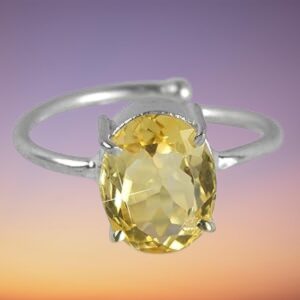 Citrine Ring