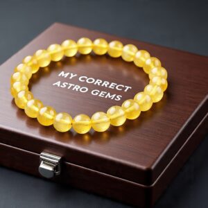 Natural Citrine Bracelet